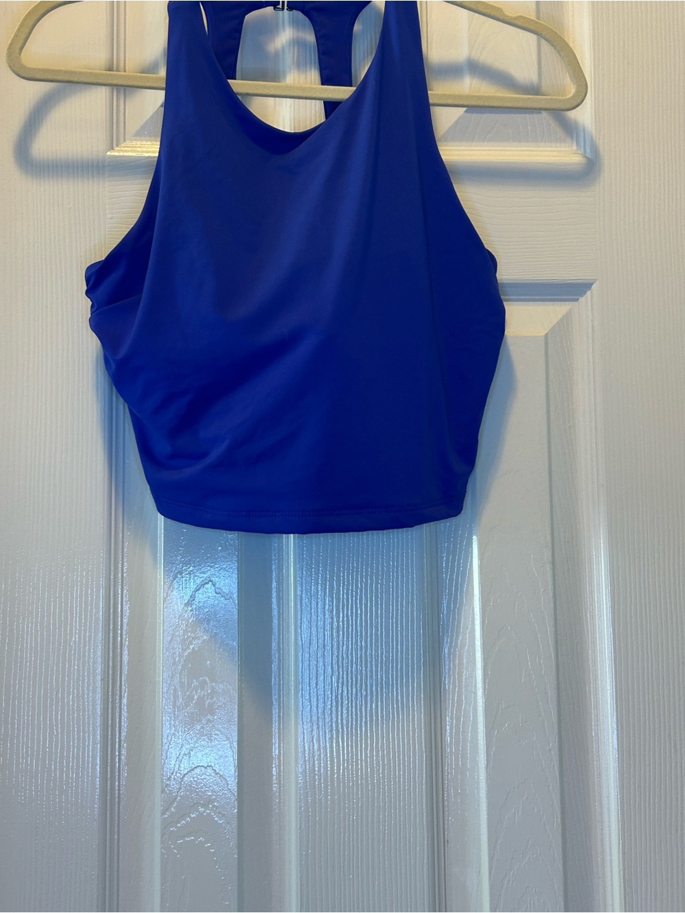 Athleta Maldives Tankini Electric Blue 36 B/C